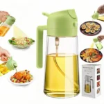 2 in 1 Oil Bottle with Spray - Image 4