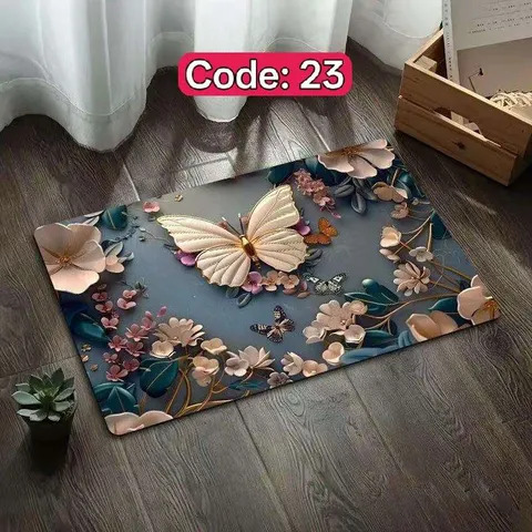 3D floor mat