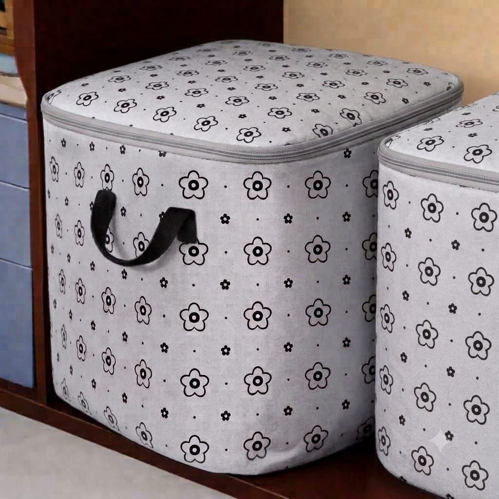 flower print box