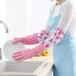 Long Silicone Hand Gloves - Image 4