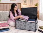 Printed Zipper Cloth Box - Image 2