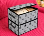 Printed Zipper Cloth Box - Image 4