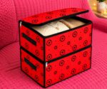 Printed Zipper Cloth Box - Image 5