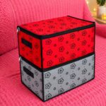 Printed Zipper Cloth Box - Image 6