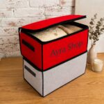 Solid Zipper Cloth Box - Image 4