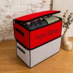 Solid Zipper Cloth Box - Image 6