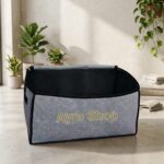 Solid Zipper Cloth Box - Image 5